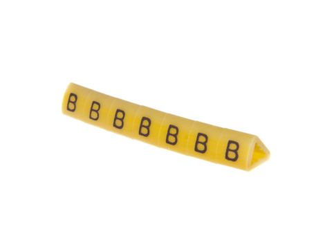 Oznacznik przewodów OZ-1/B żółty E04ZP-01020202300 /100szt./