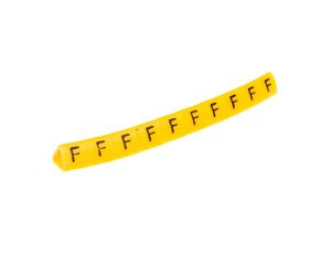 Oznacznik przewodów OZ-1/F żółty E04ZP-01020202700 /100szt./