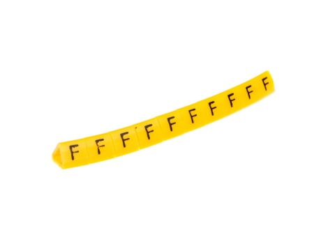 Oznacznik przewodów OZ-1/F żółty E04ZP-01020202700 /100szt./