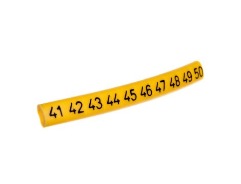 Oznacznik przewodów OZ-0/41-50 żółty E04ZP-01020101500 /100szt./