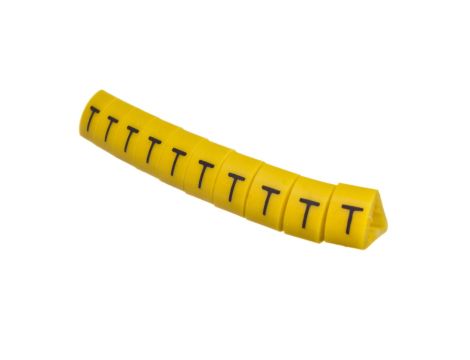 Oznacznik przewodów OZ-2/T żółty E04ZP-01020403200 /100szt./
