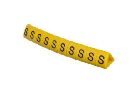 Oznacznik przewodów OZ-2/S żółty E04ZP-01020403100 /100szt./