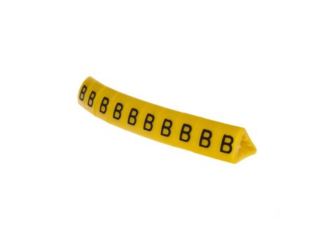 Oznacznik przewodów OZ-2/B żółty E04ZP-01020401300 /100szt./