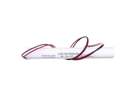 Pakiet akumulatorka Ni-Cd 4,8V SC 1500mAh HT B1 2pin laska 50cm kabel