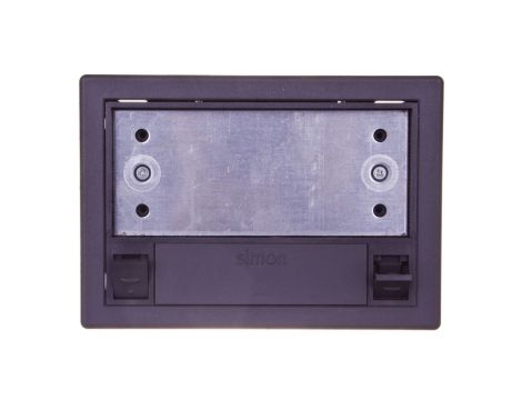 Simon Connect Puszka SF podłogowa pojedyncza 2x K45 gł. 70mm + SM102/9 szary grafit SF170/14