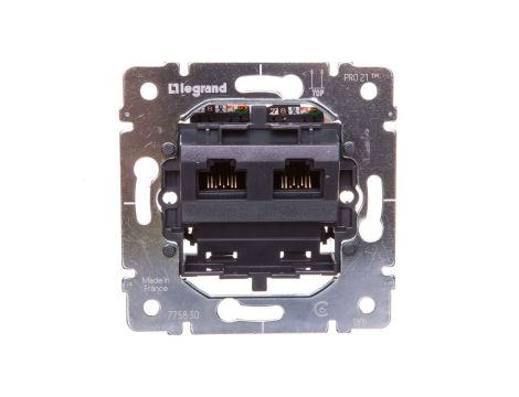 SISTENA LIFE Gniazdo komputerowe podwójne RJ45 775830