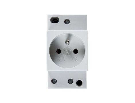 Gniazdo modułowe 2P+Z 10/16A 230V na szynę 002414010
