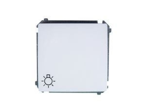 Simon Basic Przycisk /światło/, szybkozłącza, biały BMS1.01/11