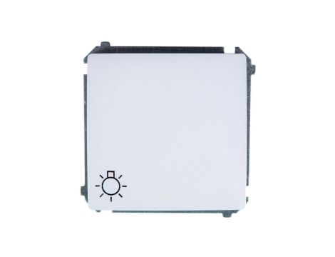 Simon Basic Przycisk /światło/, szybkozłącza, biały BMS1.01/11