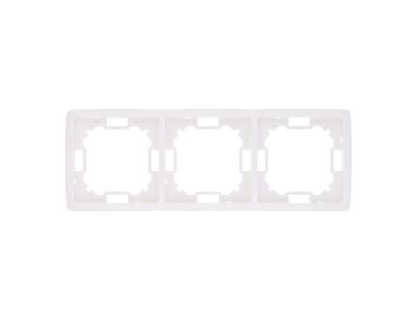 Simon Basic Standard Ramka potrójna uniwersalna biała BMR3/11