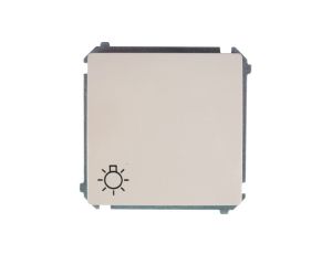 Simon Basic Przycisk /światło/, szybkozłącza, beżowy BMS1.01/12