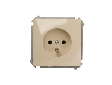 Simon Basic Gniazdo pojedyncze z/u 16A IP20 beżowe BMGZ1.01/12