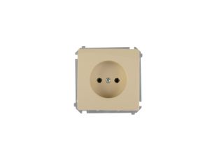 Simon Basic Gniazdo pojedyncze b/u 16A IP20 beżowe BMG1.01/12