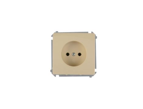 Simon Basic Gniazdo pojedyncze b/u 16A IP20 beżowe BMG1.01/12