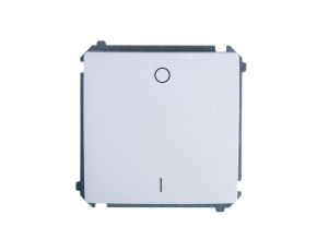 Simon Basic Łącznik dwubiegunowy, szybkozłącza, biały BMW2.01/11