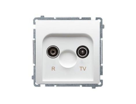 Simon Basic Gniazdo antenowe RD/TV końcowe białe BMZAK10/1.01/11
