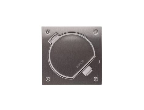 Simon Connect Wkład puszki KSE IP66 z pokrywą bez gniazda stal nierdzewna KSE0/23/72