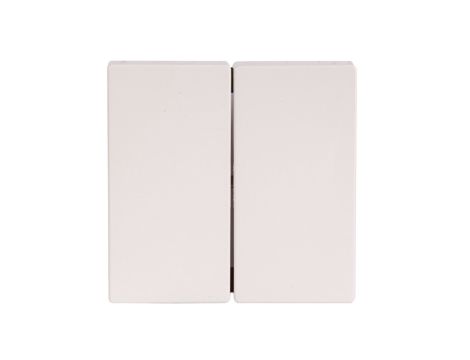 Merten System M Klawisz podwójny biel polarna MTN432519