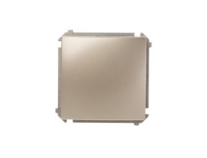 Simon Basic Łącznik jednobiegunowy, szybkozłącza, satynowy BMW1.01/29