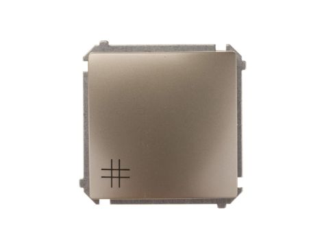 Simon Basic Łącznik krzyżowy satynowy BMW7.01/29