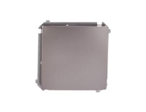 Simon Basic Łącznik jednobiegunowy, szybkozłącza, stal inox BMW1.01/21