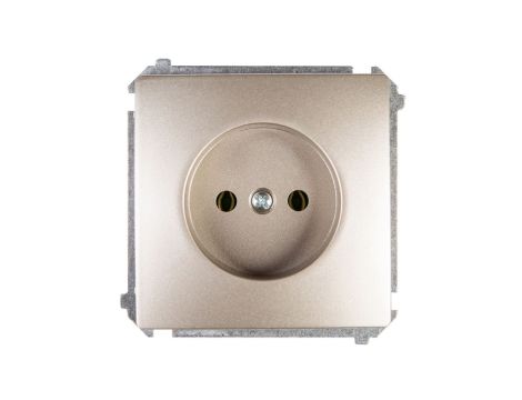 Simon Basic Gniazdo pojedyncze b/u 16A IP20 satynowe BMG1.01/29