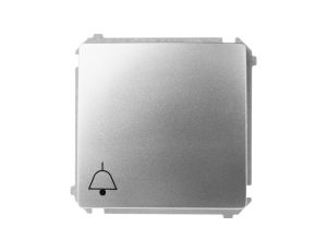 Simon Basic Przycisk /dzwonek/, szybkozłącza, stal inox BMD1.01/21