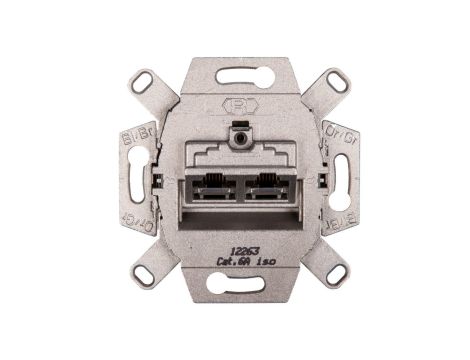 K.1/K.5 Gniazdo przyłączeniowe UAE 8/8-biegunowe ekranowane mechanizm 4587