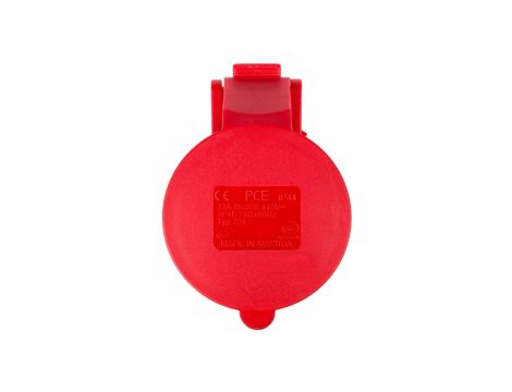 Gniazdo przenośne 125A 4P 400V czerwone IP67 POWER TWIST 244-6