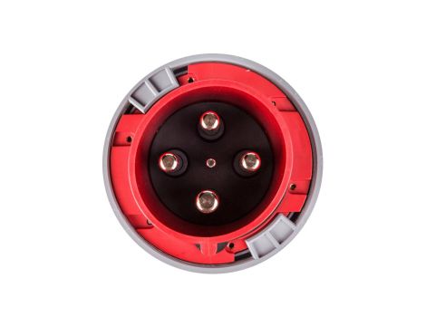 Wtyczka przenośna 125A 4P 400V czerwona IP67 POWER TWIST 044-6