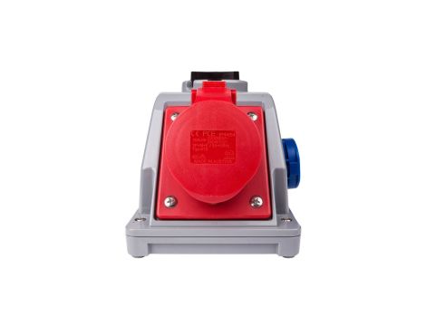 Gniazdo stałe z wyłącznikiem L-0-P 16A 5P 400V + 2P+Z 230V IP44 COMBO-POL 960615411W