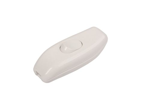 Łącznik do wbudowania jednobiegunowy kołyskowy 2,5A biały WP4001