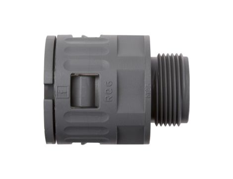 Dławnica do węża osłonowego M25 IP68 SILVYN KLICK-GM 25x1,5 szara 55501060