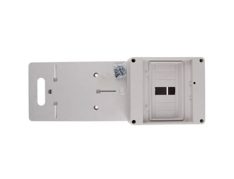 Tablica licznikowa 420x157mm 1F /S/ biała 0111-00