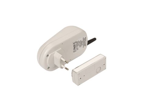 Dzwonek bezprzewodowy BULIK 230V zestaw hermetyczny zasięg 100m DRS-982K SUN10000008