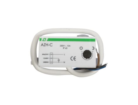 Automat zmierzchowy 10A 230V 2-1000lx obudowa miniaturowa IP65 AZH-C