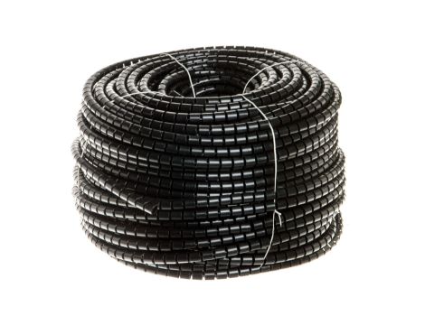 Wężyk ochronny elastyczny WE-8 czarny E01WS-01030100101 /100m/
