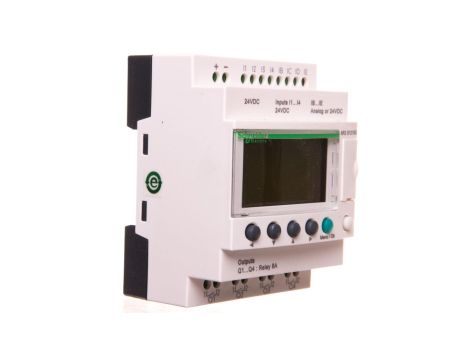 Przekaźnik programowalny 24V DC 8we, 4wy Zelio Logic SR2B121BD