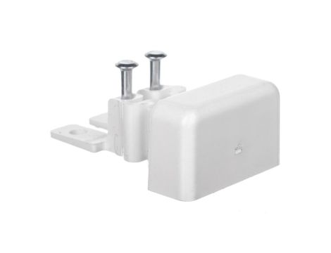 Końcówka kanału 20x 12.5mm biały DLPlus 20x12.5 031202