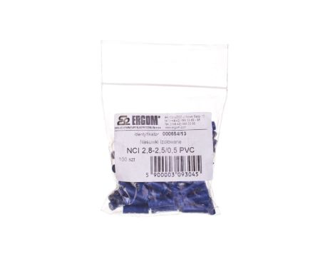 Nasuwka całkowicie izolowana NCI 2,8-2,5/0,5 PCV E10KN-03010302201 /100szt./