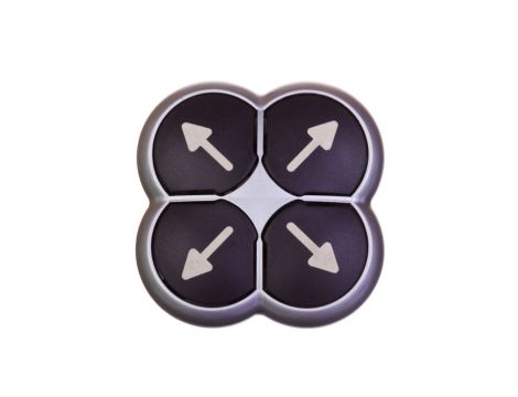 Napęd przycisku 4-ro pozycyjny czarny /strzałki/ z samopowrotem M22-DI4-S-X7 286338