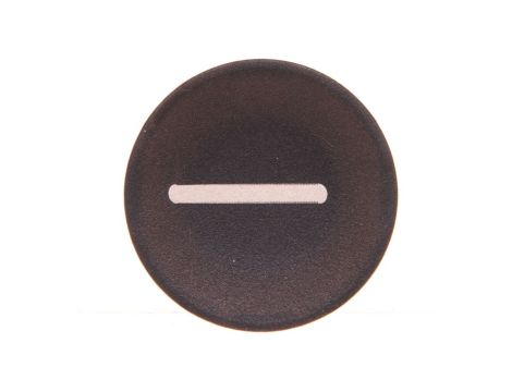 Wkładka do przycisku 22mm płaska czarna z symbolem START I M22-XD-S-X1 218166
