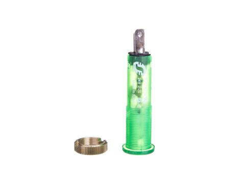 Lampka sygnalizacyjna 8mm zielona 24V DC XVLA233
