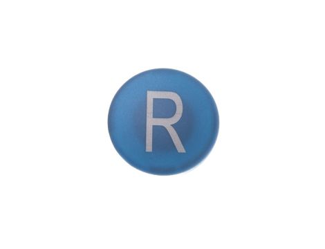 Wkładka przycisku 22mm płaska niebieska z symbolem RESET M22-XD-B-X6 218172