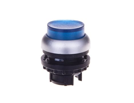 Napęd przycisku niebieski z podświetleniem bez samopowrotu M22-DRLH-B 216802
