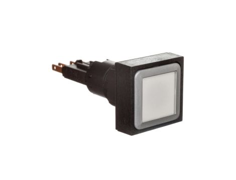 Napęd przycisku biały z podświetleniem z samopowrotem Q25LT-WS 086262