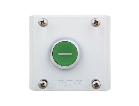 Przycisk sterowniczy 22mm zielony 1Z 1R z samopowrotem M22-D-G-X1/KC11/I 216522