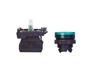 Lampka sygnalizacyjna 22mm zielona 24V AC/DC LED XB5AVB3