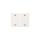 K.1 Klawisz świecznikowy 2-biegowy z nadrukiem symbolu /strzałki/ śnieżnobiały 14357209