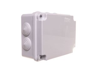 Puszka n/t hermetyczna pusta z membranami 158x118x76 IP65 szara PH-2A.3 28.23